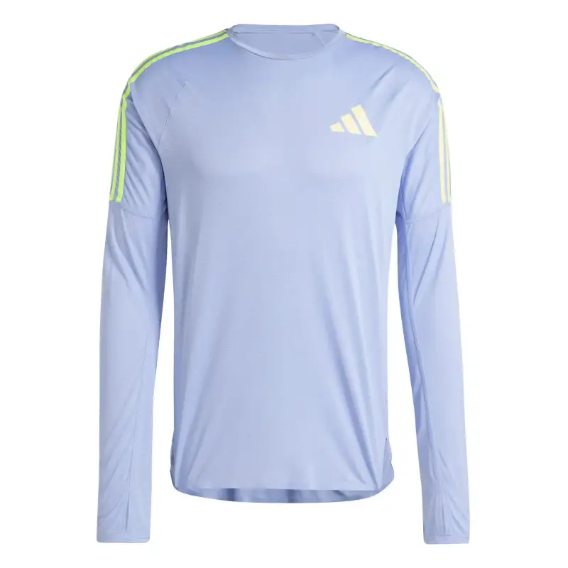 Drill top allenamento adidas Adizero Promo Bleu
