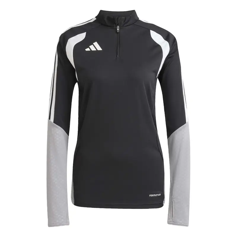 Drill top allenamento da donna adidas Tiro 26 Competition Noir