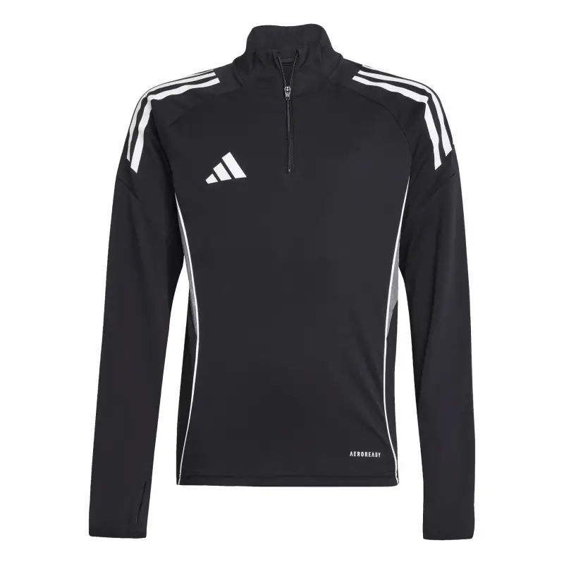 Drill top allenamento per bambini adidas Tiro 25 Competition Noir