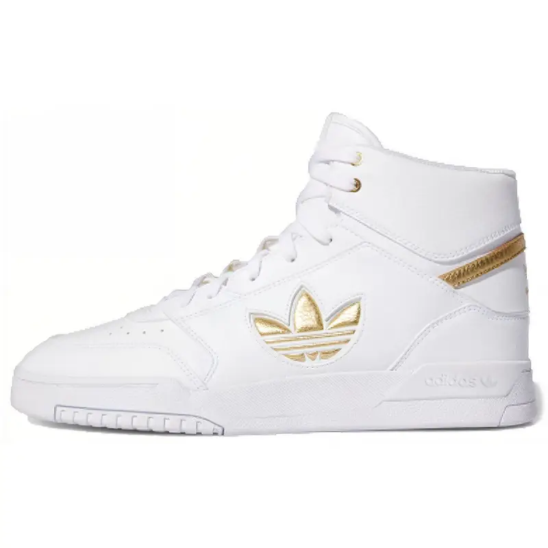 Drop Step XL Bianco Oro Metallizzato Sneakers Unisex Calzature-Bianco FW2040 36⅔
