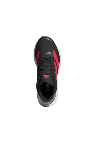 adidas Duramo SL 2 Running Shoes, Scarpe da Corsa Uomo, Core Black/Lucid Red/Halo Silver, 44 2/3 EU miniatura 3