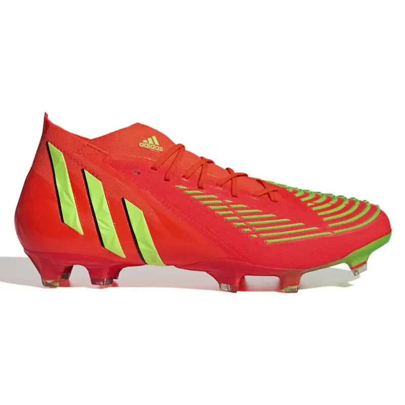 Edge 1 Fg Rosso Verde - Scarpe Da Calcio Uomo EUR 40 2/3 / UK 7