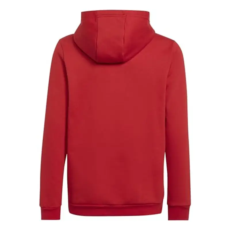 adidas Entrada 22 Sweat Hoodie, Felpa con Cappuccio Unisex-Bambini, Team Power Red 2, 5 miniatura 2