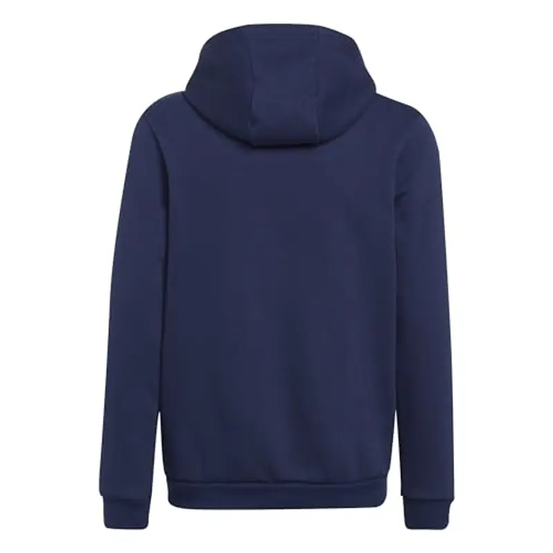 adidas Entrada 22 Sweat Hoodie, Felpa con Cappuccio Unisex-Bambini, Team Navy Blue 2, 13-14 Years miniatura 2