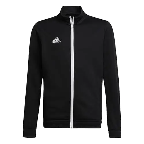 adidas Entrada 22 Track Jacket, Giacca Unisex-Bambini, Black, 13