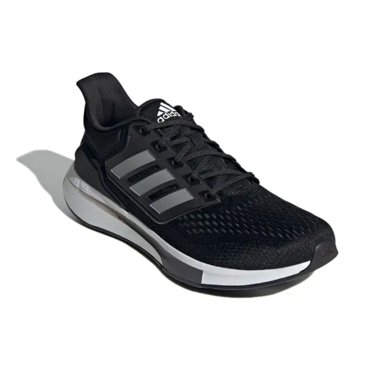 EQ21 Run Nero Ferro Metallizzato Uomo Sneakers Core-Black Carbonio H00512 40⅔ miniatura 2