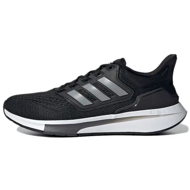 EQ21 Run Nero Ferro Metallizzato Uomo Sneakers Core-Black Carbonio H00512 44⅔