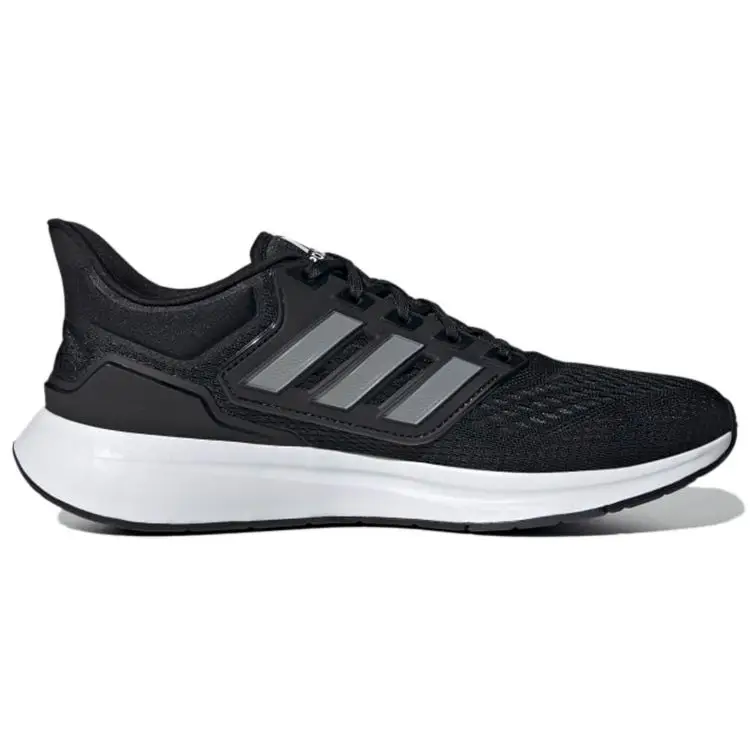 EQ21 Run Nero Ferro Metallizzato Uomo Sneakers Core-Black Carbonio H00512 46⅔ miniatura 3