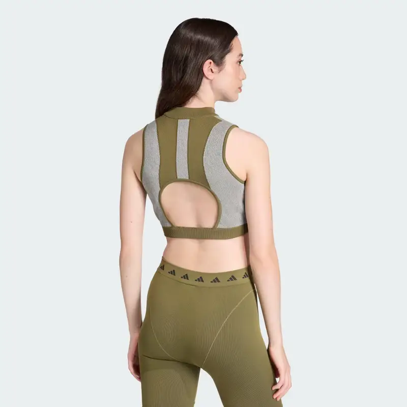 EQT BRA Long-Sleeve Top Focus Olive miniatura 2