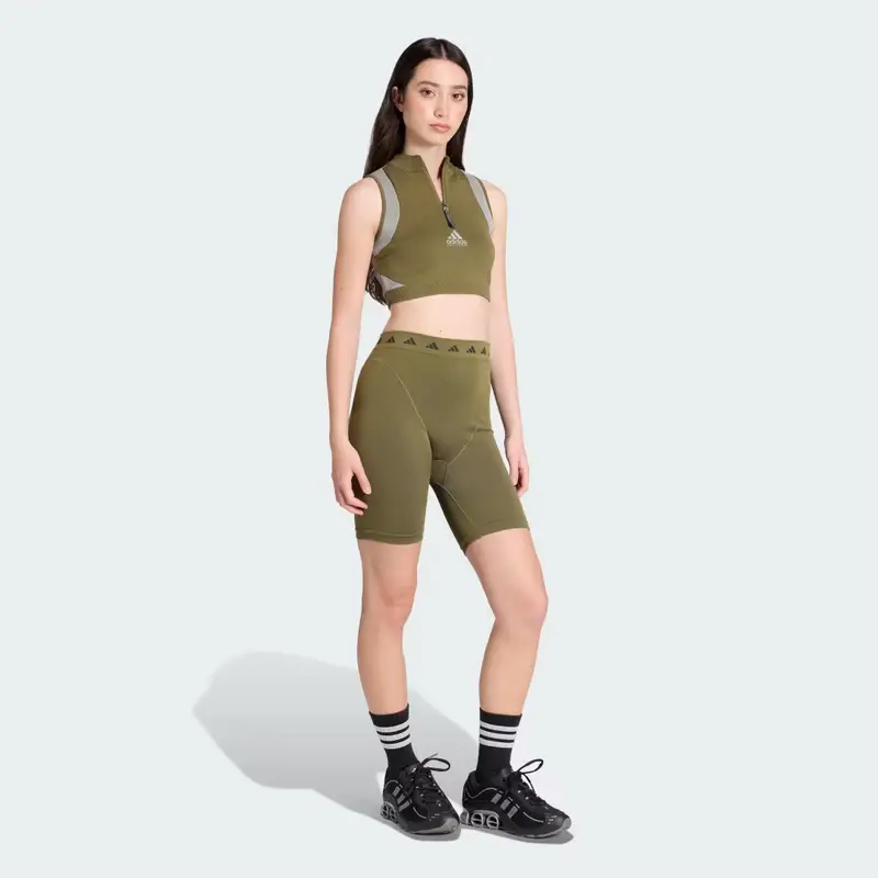 EQT BRA Long-Sleeve Top Focus Olive miniatura 3