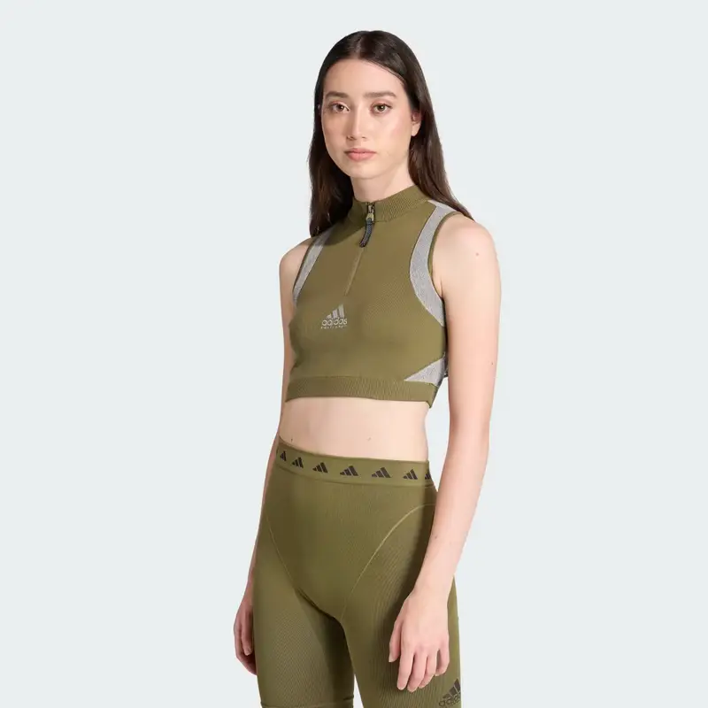 EQT BRA Long-Sleeve Top Focus Olive