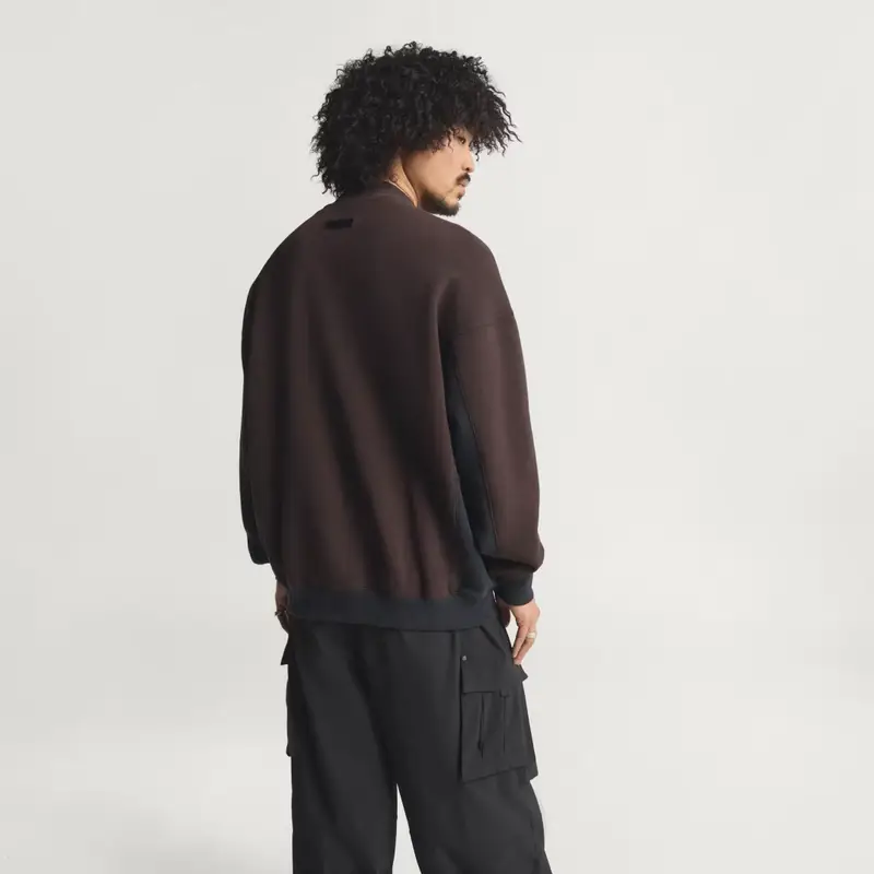 Equipment Blocked Half-Zip Aurora Coffee miniatura 2