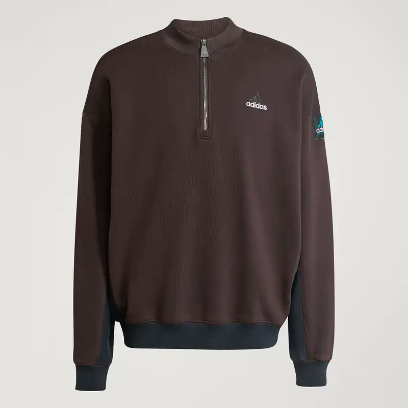 Equipment Blocked Half-Zip Aurora Coffee miniatura 4