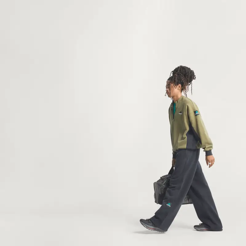 Equipment Blocked Half-Zip Focus Olive miniatura 4