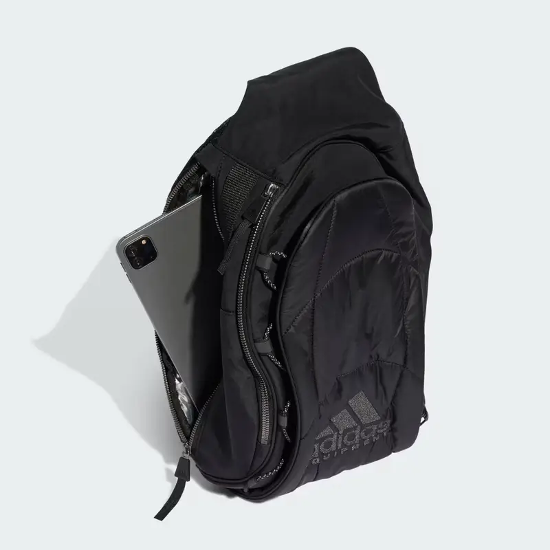 EQUIPMENT ONE SHOULDER BACKPACK Black miniatura 4