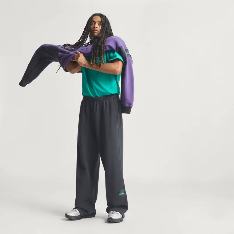 EQUIPMENT PANTALONI CON ORLO APERTO Black