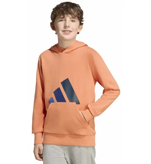 Essentials Jr - felpa con cappuccio - ragazzo Orange