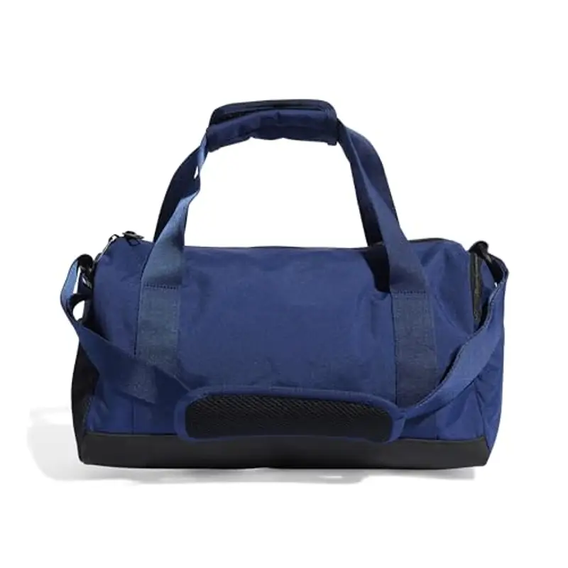 adidas Essentials Linear Duffel Bag, Borsone Unisex-Adulto, Dark Blue/White, XS miniatura 2