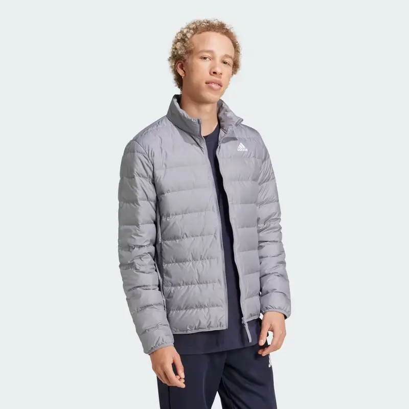 Essentials Lite Down Jacket Grey miniatura 3
