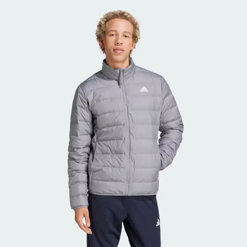 Essentials Lite Down Jacket Grey