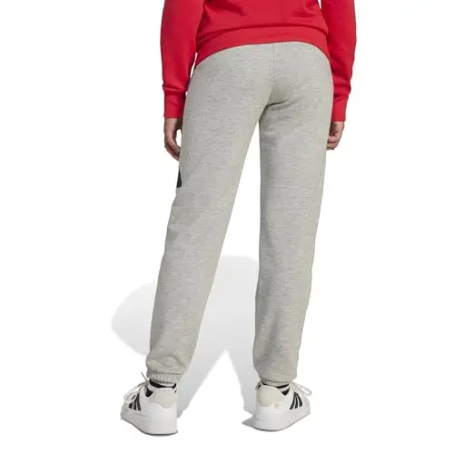 adidas ESSENTIALS PANTS, Pantaloni Unisex - Bambini, medium grey heather/black miniatura 2