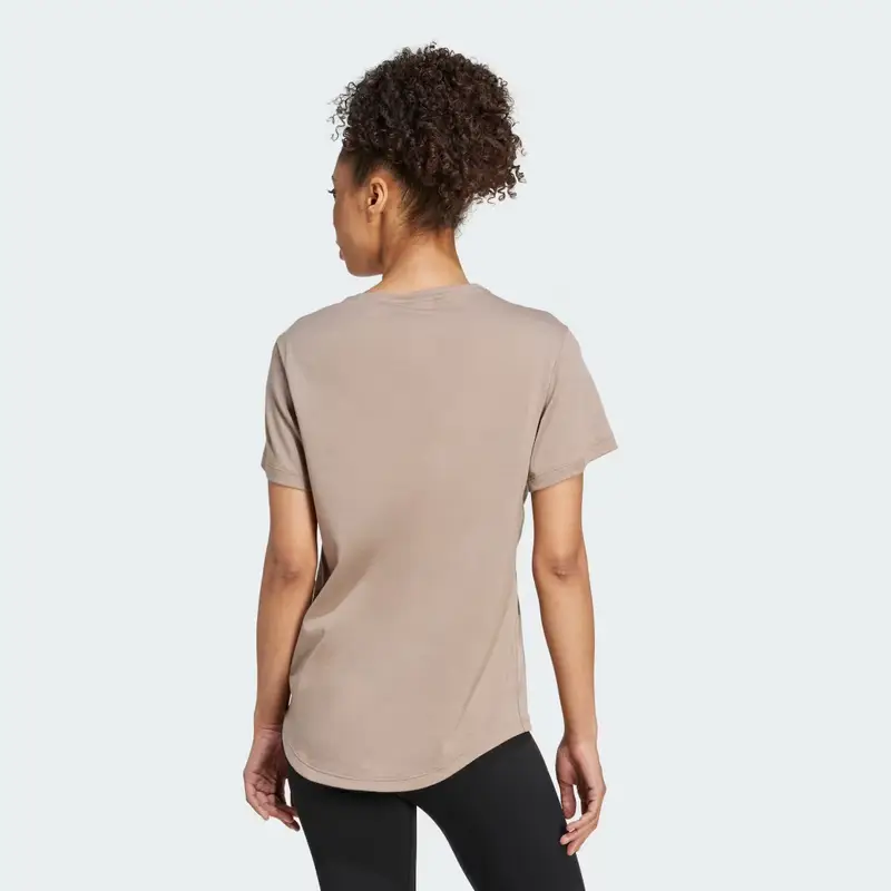 Essentials Yoga Tee Chalky Brown miniatura 2