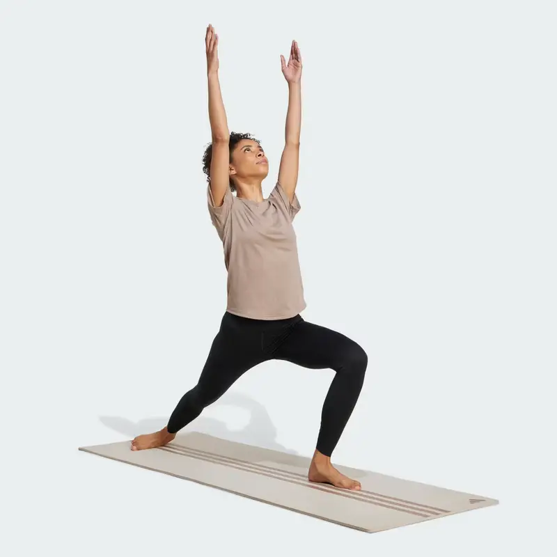 Essentials Yoga Tee Chalky Brown miniatura 3