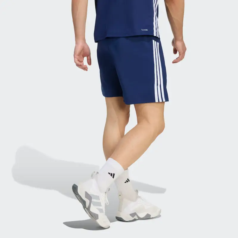 ESSENZIALI DA ALLENAMENTO BASE 3 Strisce WOVEN SHORT Dark Blue miniatura 2