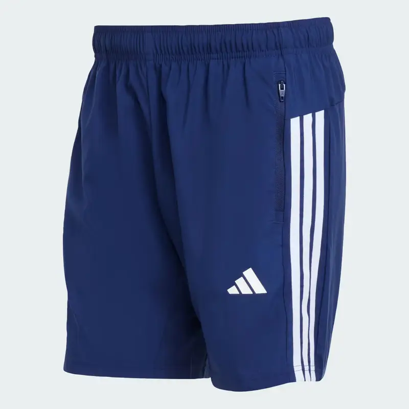 ESSENZIALI DA ALLENAMENTO BASE 3 Strisce WOVEN SHORT Dark Blue miniatura 4
