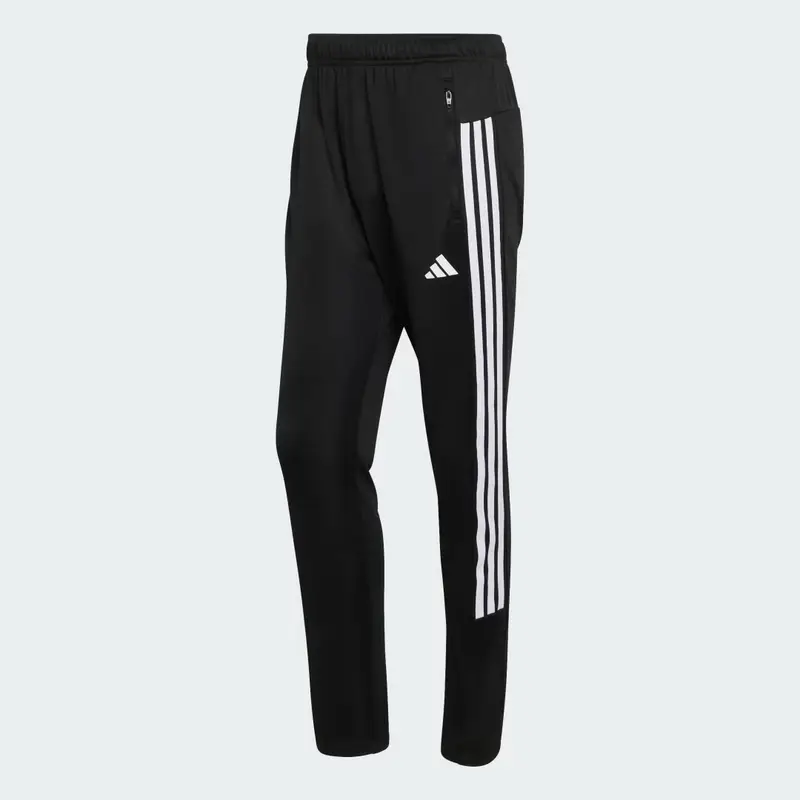 ESSENZIALI PER L' ALLENAMENTO PANTALONI IN MAGLIA ALL-SET 3-STRIPE Black miniatura 4