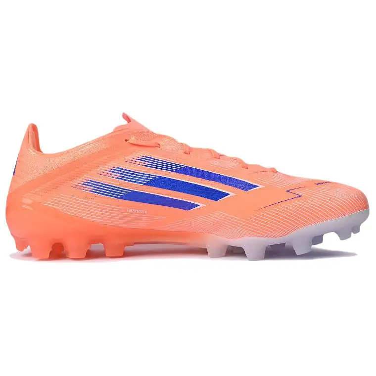 F50 Elite Comodo Morbido 2G/3G AG (Borchie corte in gomma) Scarpe da Calcio per Erba Dura Antiscivolo Unisex Scarpe da Calcio Arancioni JH7640 46 miniatura 3