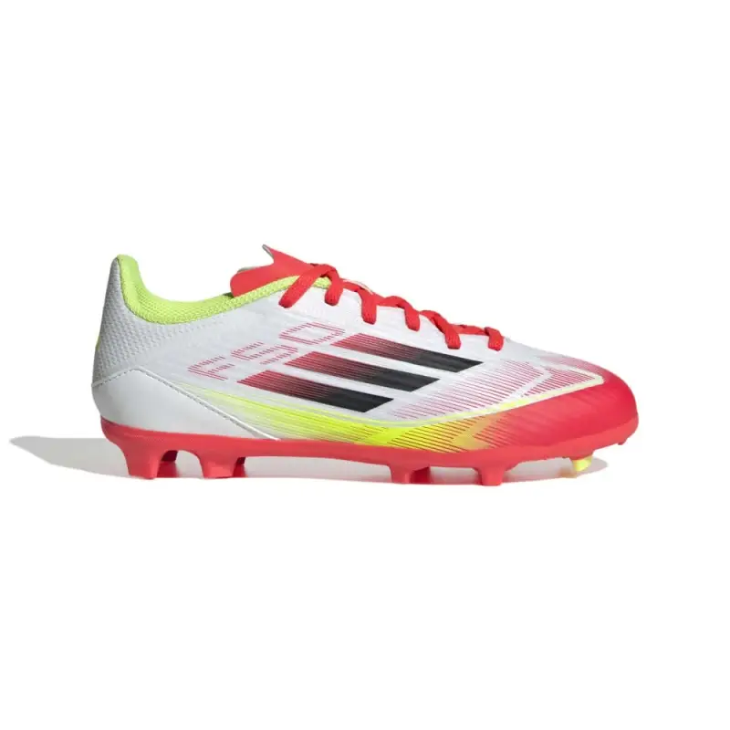 F50 League Fg Mg Bianco Rosso - Scarpe Da Calcio Bambino EUR 38 / UK 5
