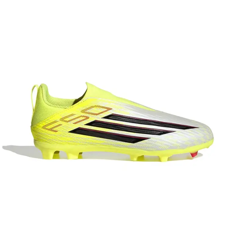 F50 League Ll Fg Mg J Giallo Nero Rosso - Scarpe Da Calcio Bambino EUR 37 1/3 / UK 4,5