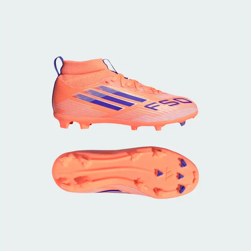 F50 League Mid Firm / Multi-Ground Stivali Bambino Beam Orange