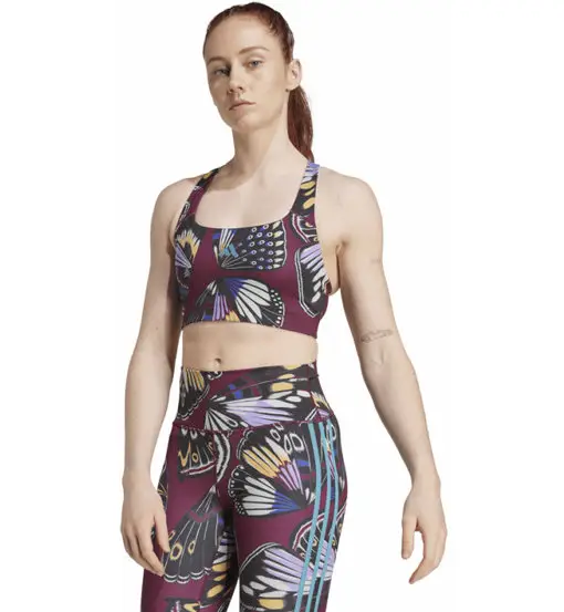 Farm W - reggiseno sportivo medio sostegno - donna Red