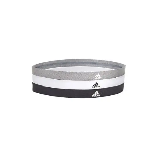 Fascia Sportiva Tripla Adidas (1 x 3) 2 tipi, scegli 1 Gray/Green/Mint 3 pack miniatura 2