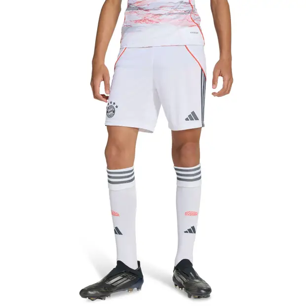Fc Bayern 25/26 Away Shorts unisex Pantaloncini - Bianco - Poly Mesh - Foot Locker White