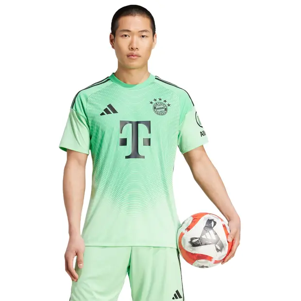 Fc Bayern 25/26 Goalkeeper Jersey male Maglie/Repliche - Verde - Poly Mesh - Foot Locker Green