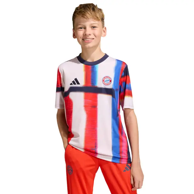 Fc Bayern Ss26 Pre-match Jersey Bambini - Maglie/Repliche Blu - Mesh Blue