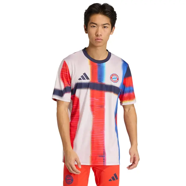 Fc Bayern Ss26 Pre-match Jersey Uomo - Maglie/Repliche Blu - Mesh Blue