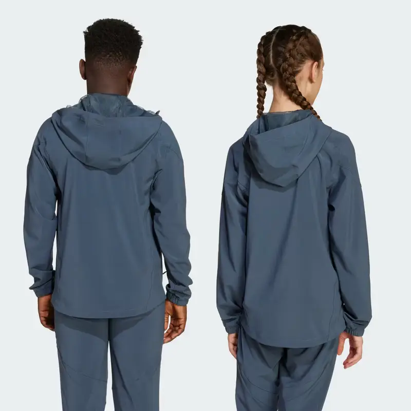 FC Bayern Tiro 25 Competition Vis Tech Giacca da viaggio Bambino Bold Onix miniatura 2