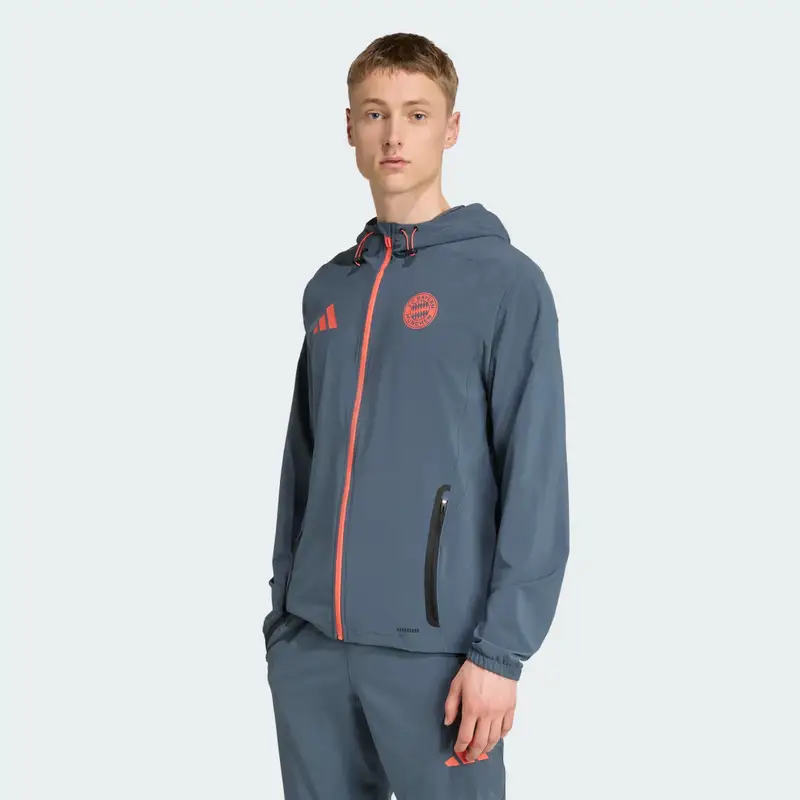 FC Bayern Tiro 25 Competition Vis Tech Giacca da viaggio Bold Onix
