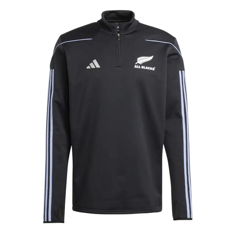 Felpa 1/4 Zip Aeroready Adulti All Blacks | Adidas Nero