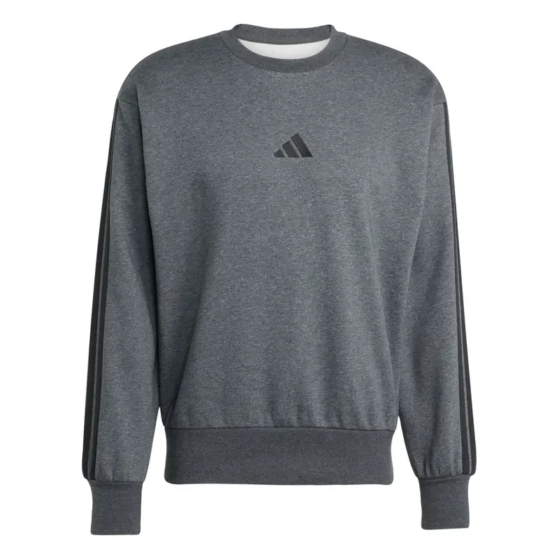 Felpa 3 bande adidas Essentials Gris