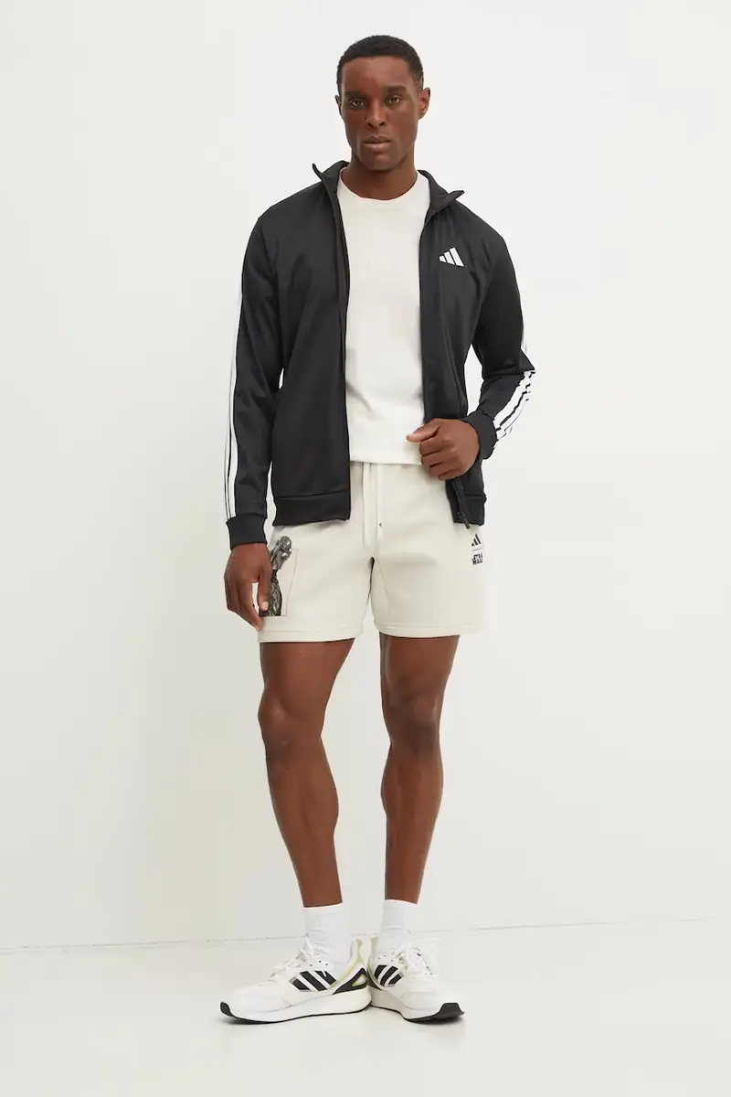 felpa 3-Stripes uomo colore nero JI8816 miniatura 2