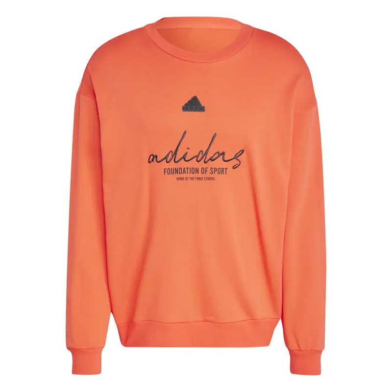 Felpa adidas Brand Love French Terry Rouge