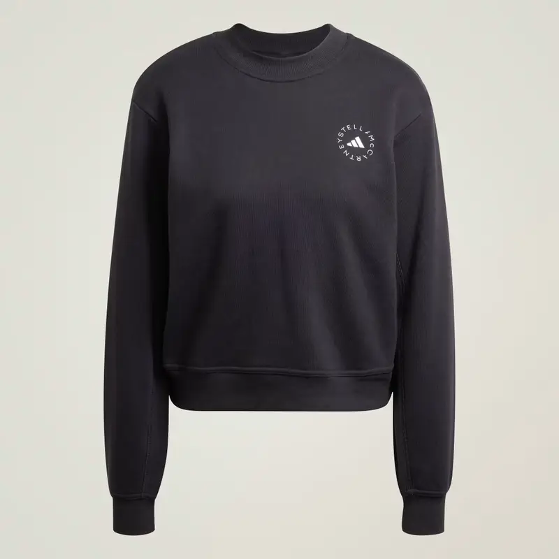 Felpa adidas by Stella McCartney Regular Black miniatura 4