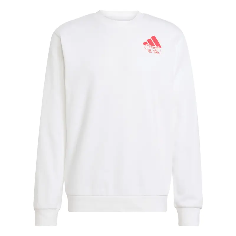 Felpa adidas Food Noodle Graphic Blanc