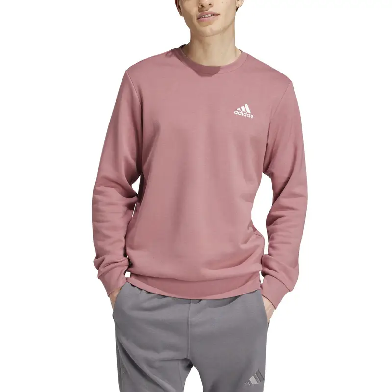 Felpa ADIDAS uomo palestra leggera rossa | Adidas Rosso