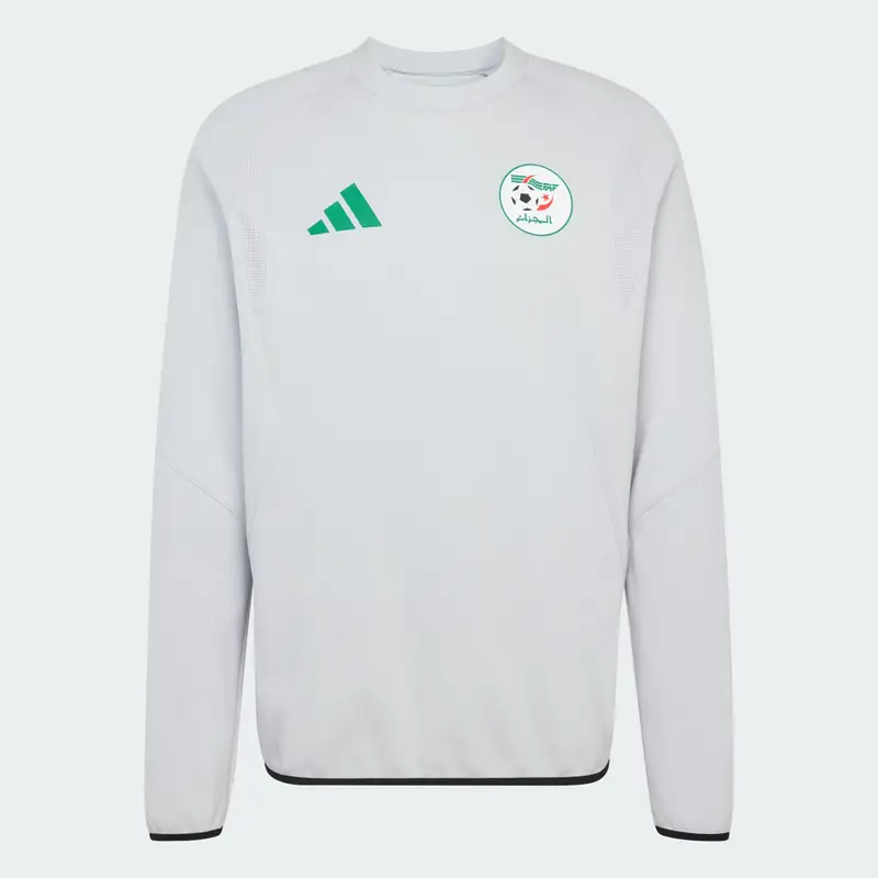 Felpa Algeria Tiro Tech Crew Team Light Grey